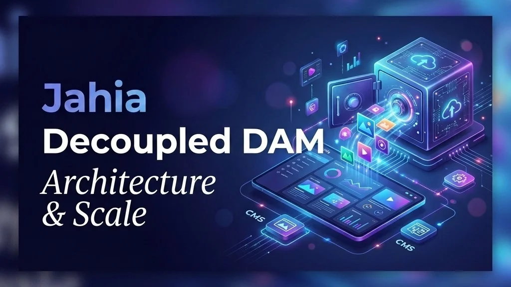 Decoupled DAM Architecture with Jahia CMS: Why JCR Shouldn't Store Terabytes of Media